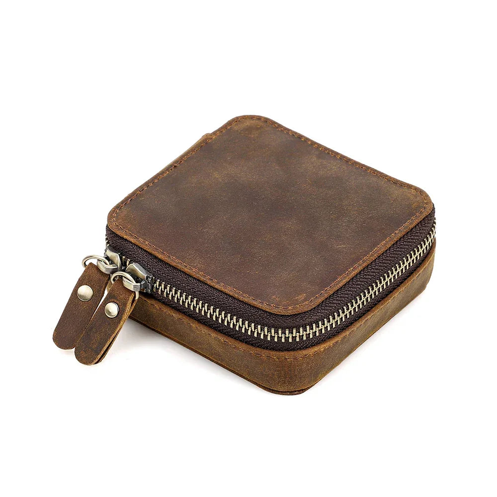 Boîte à Bijoux Homme Cuir