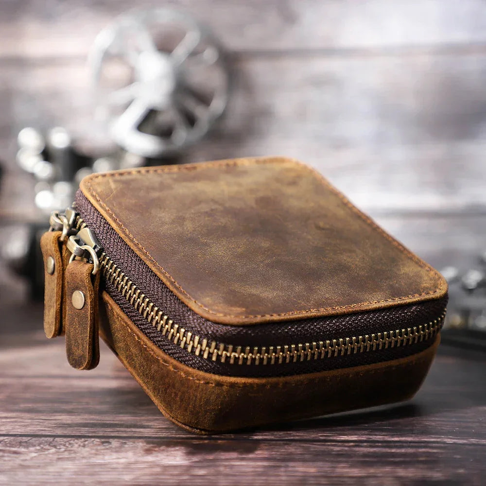 Boîte à Bijoux Homme Cuir