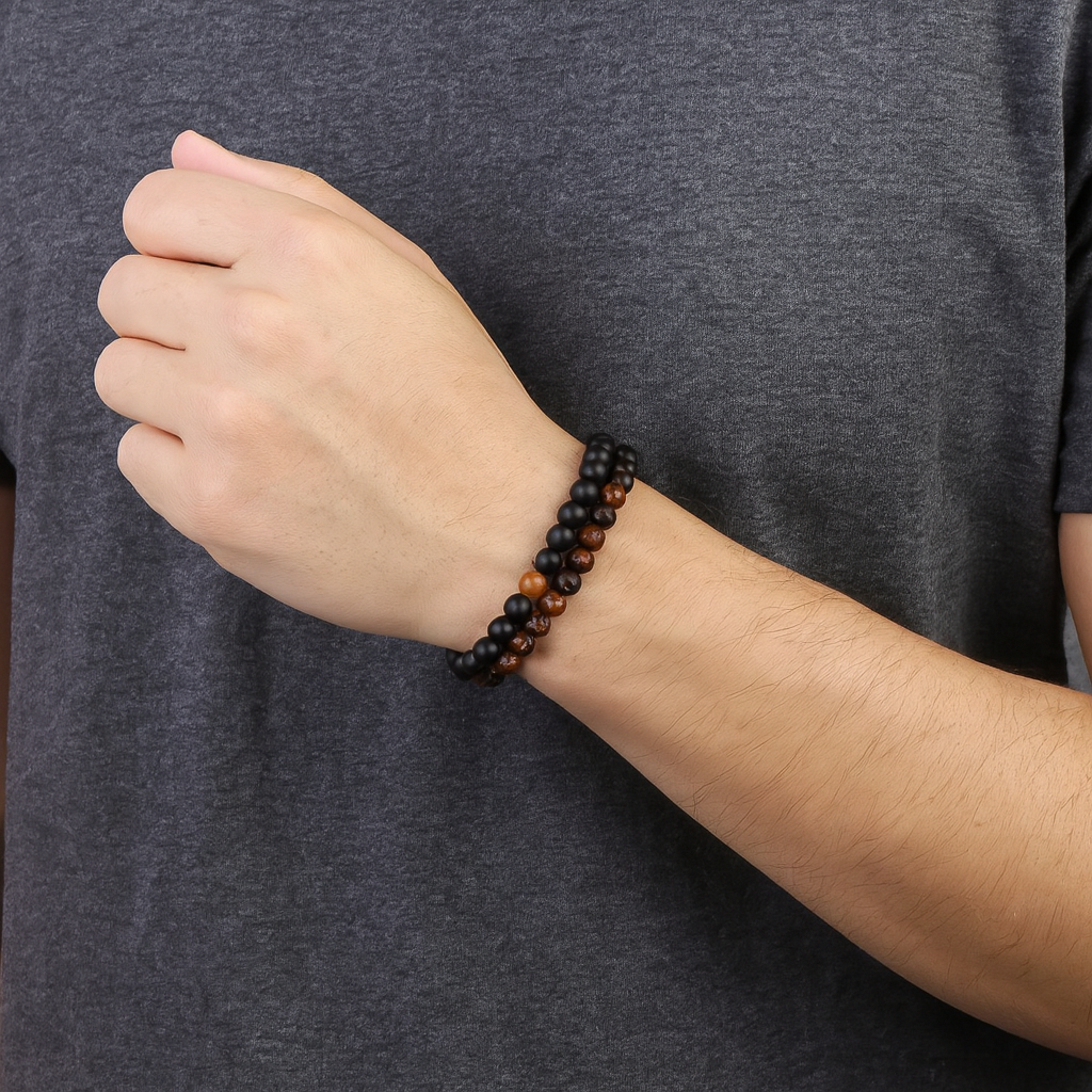 Bracelet Homme Perle