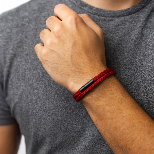 Bracelet Homme Tressé en Corde