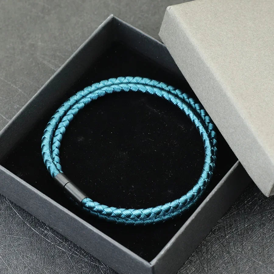 Bracelet Homme Tressé en Corde