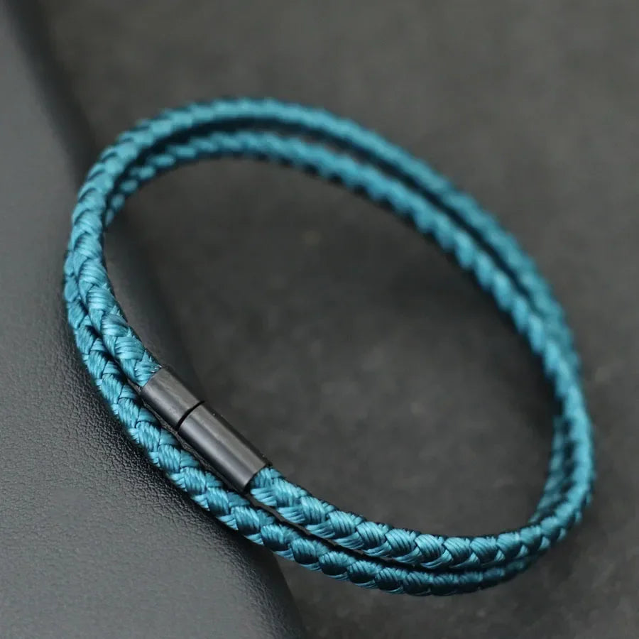 Bracelet Homme Tressé en Corde