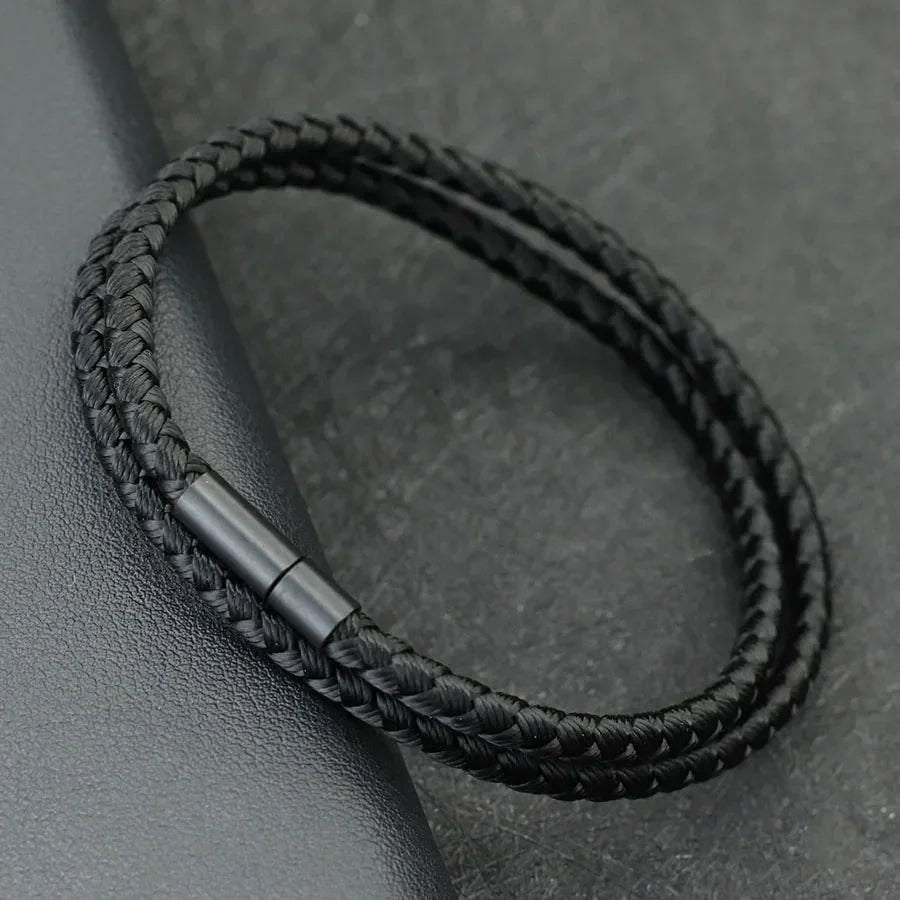 Bracelet Homme Tressé en Corde