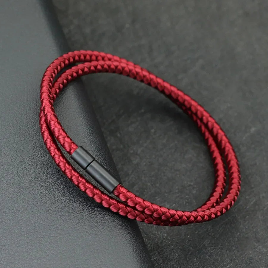 Bracelet Homme Tressé en Corde