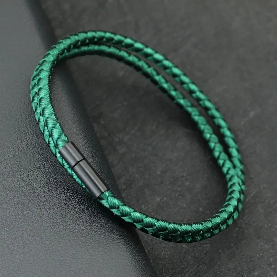Bracelet Homme Tressé en Corde