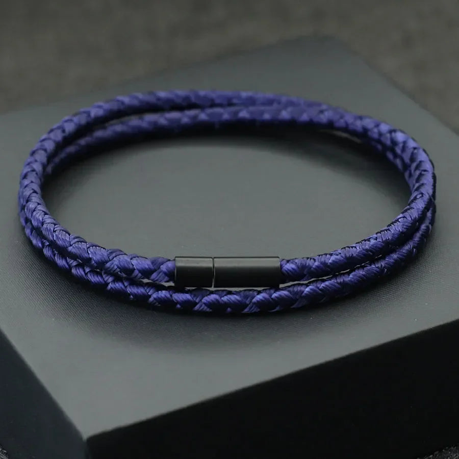 Bracelet Homme Tressé en Corde