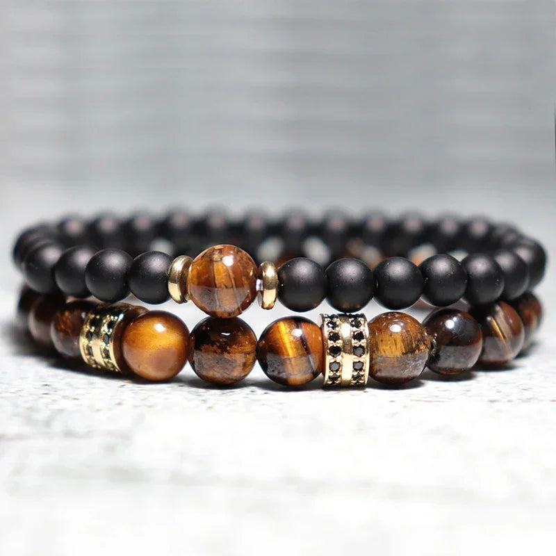 Bracelet Double Homme Œil
