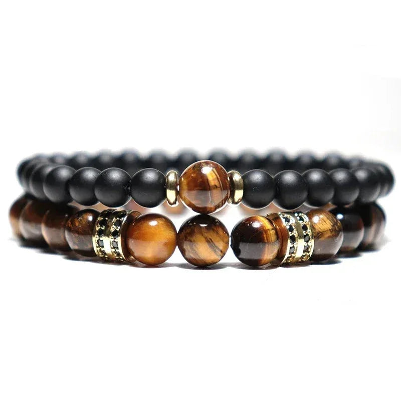 Bracelet Double Homme Œil