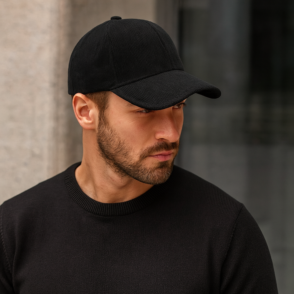 Casquette Velours Homme