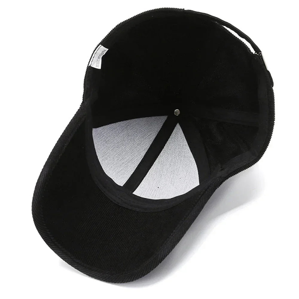 Casquette Velours Homme