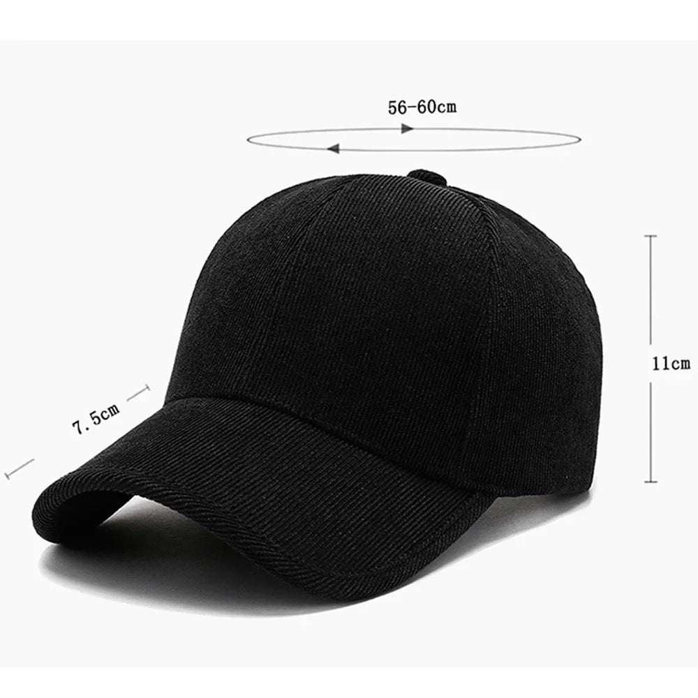 Casquette Velours Homme