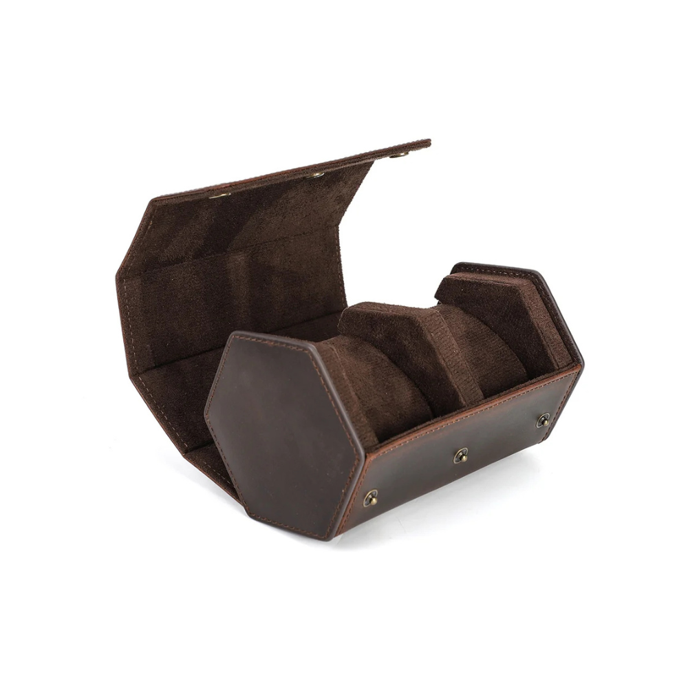 Coffret Range Montre Cuir