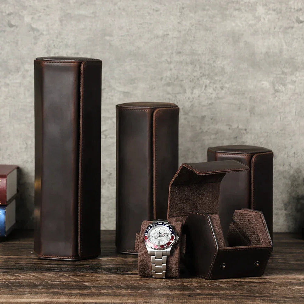 Coffret Range Montre Cuir