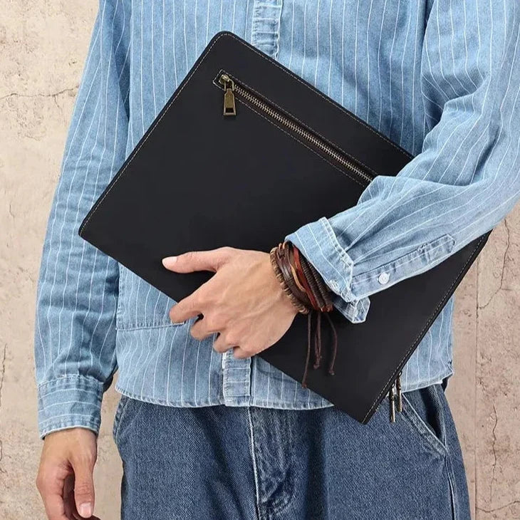 Conférencier Cuir Homme