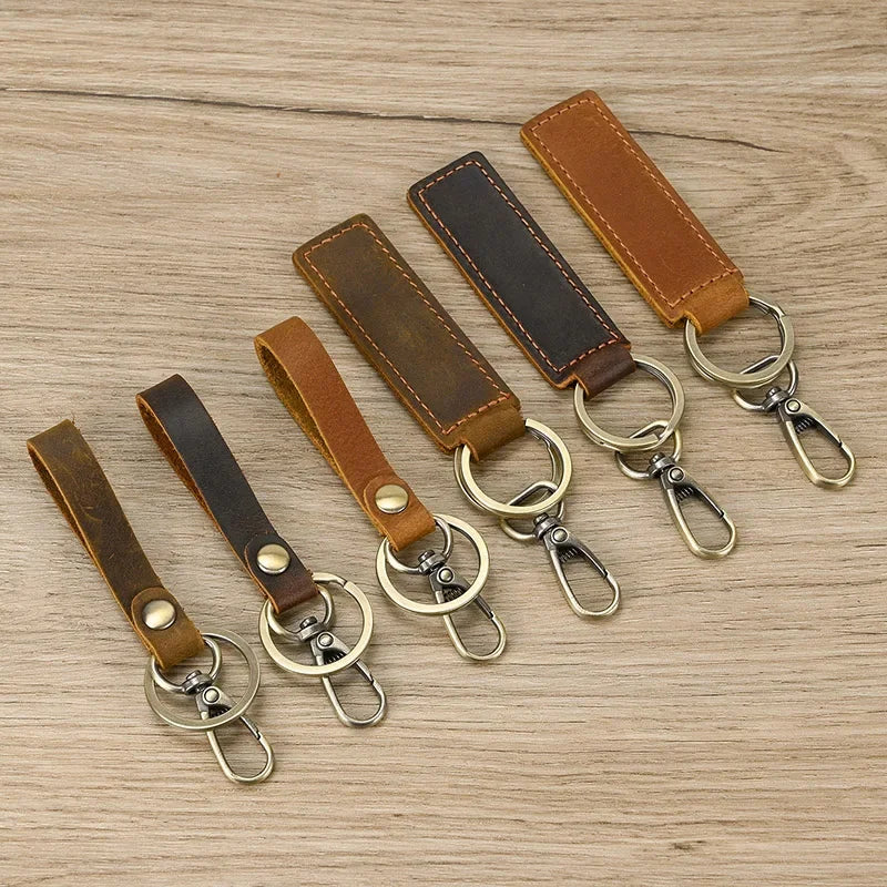 Lot de 3 Porte-Clés Cuir