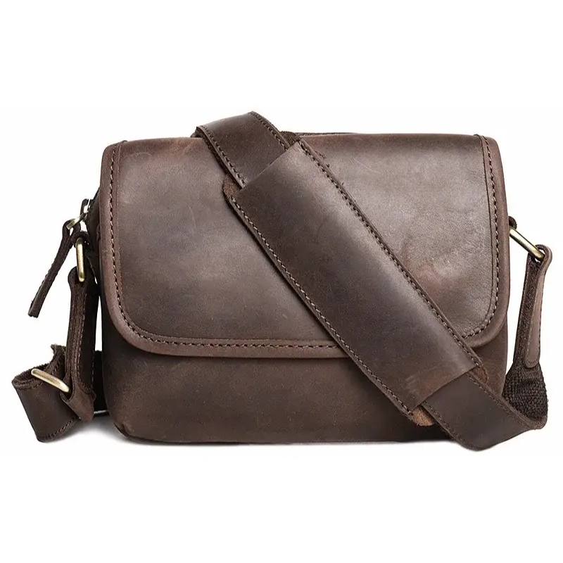 Petite Sacoche Cuir Homme
