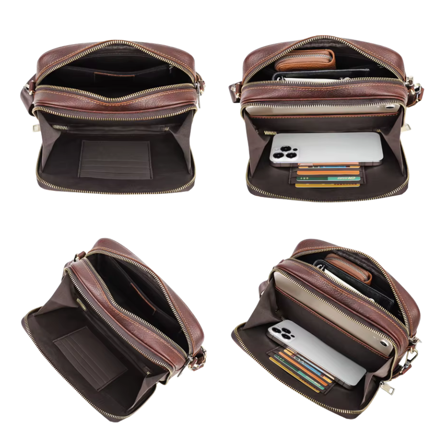 Pochette Bandoulière Cuir