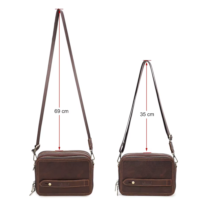 Pochette Bandoulière Cuir