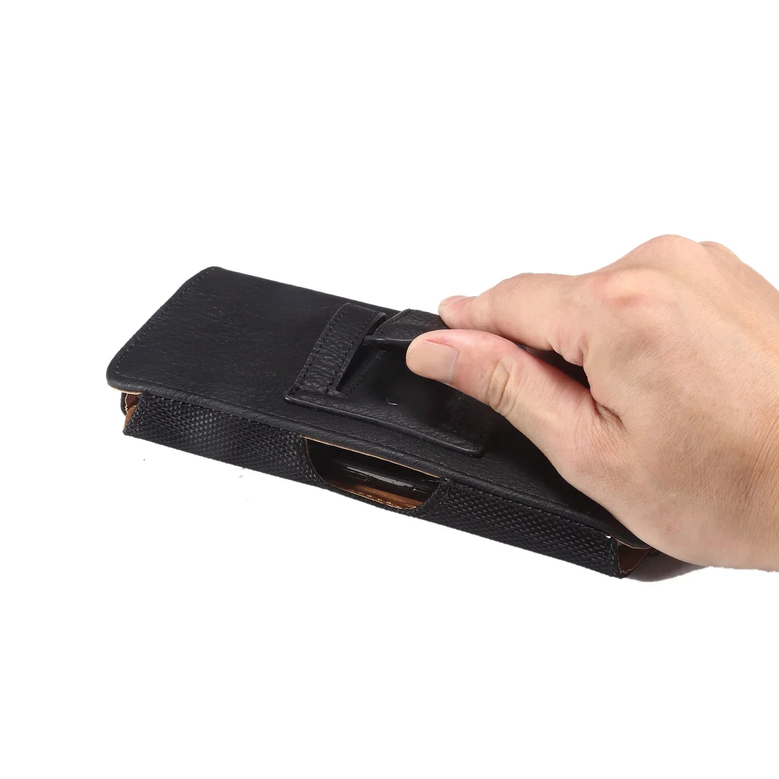 Pochette Ceinture Cuir Homme