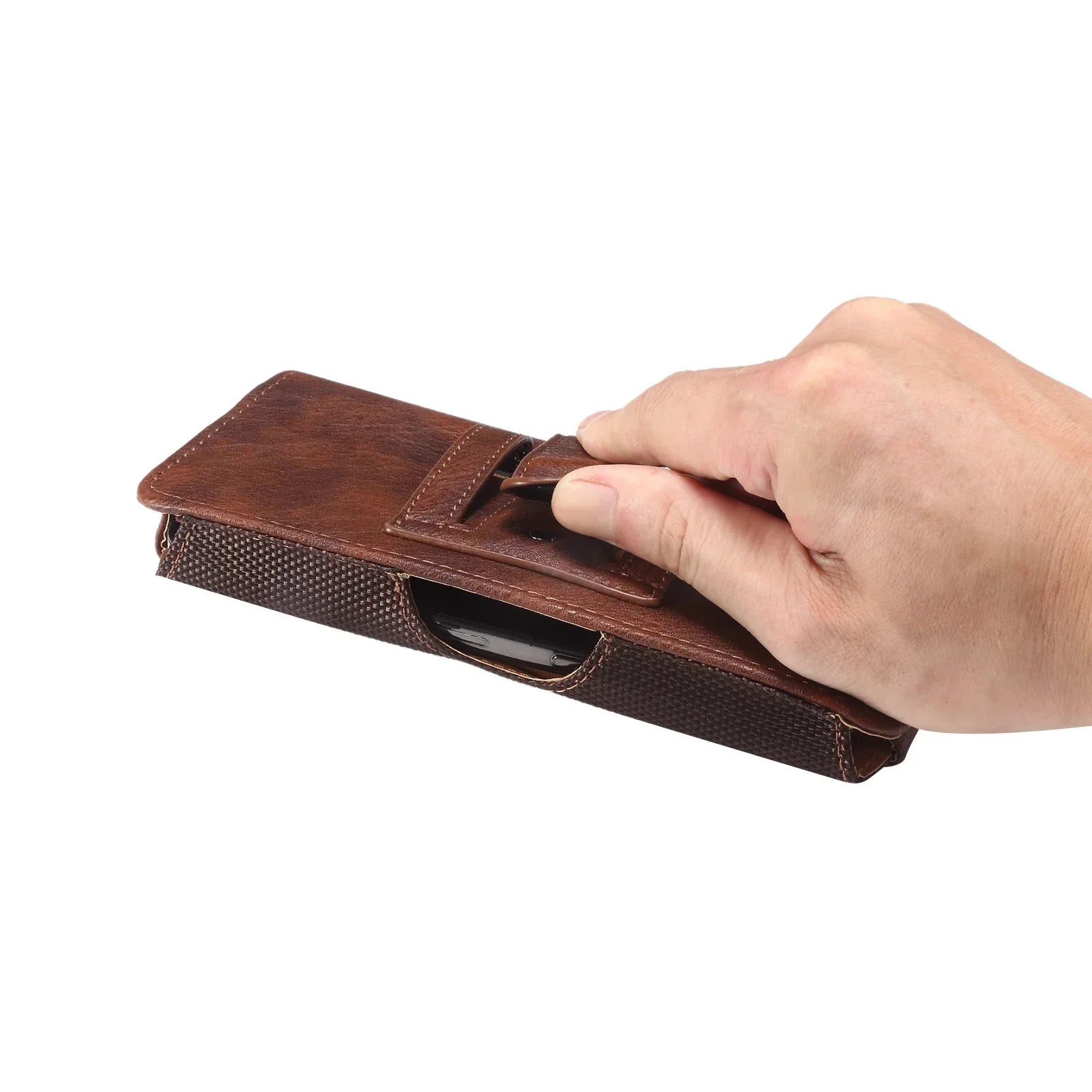 Pochette Ceinture Cuir Homme
