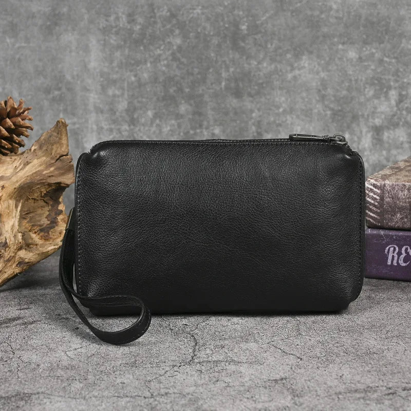 Pochette Cuir Homme