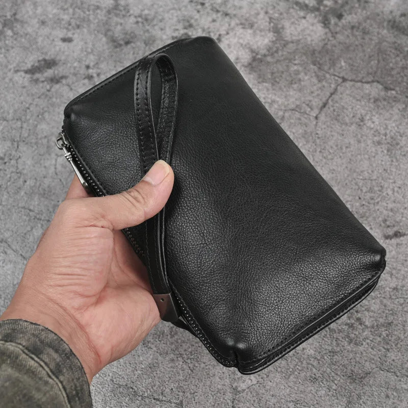 Pochette Cuir Homme
