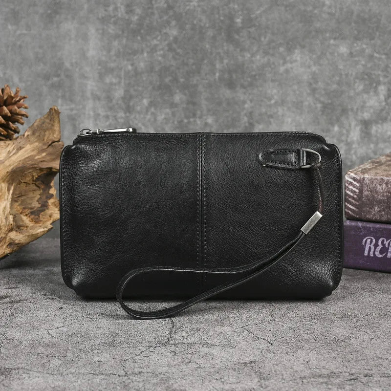 Pochette Cuir Homme