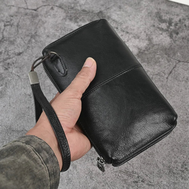 Pochette Cuir Homme