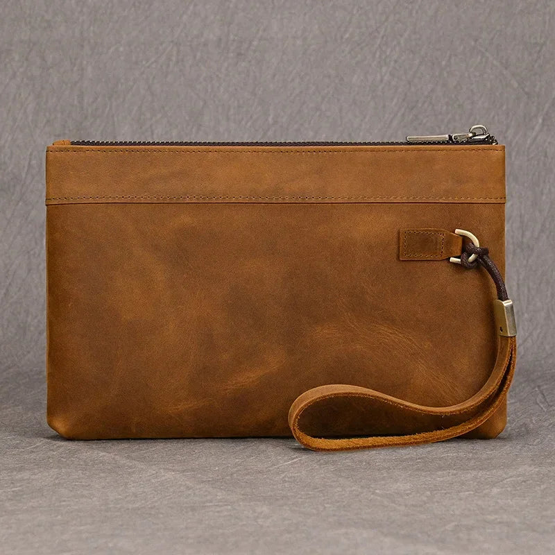 Pochette Cuir Homme