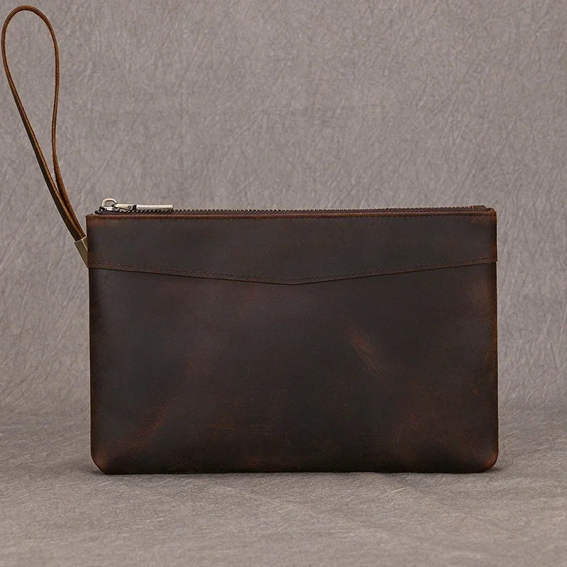 Pochette Cuir Homme