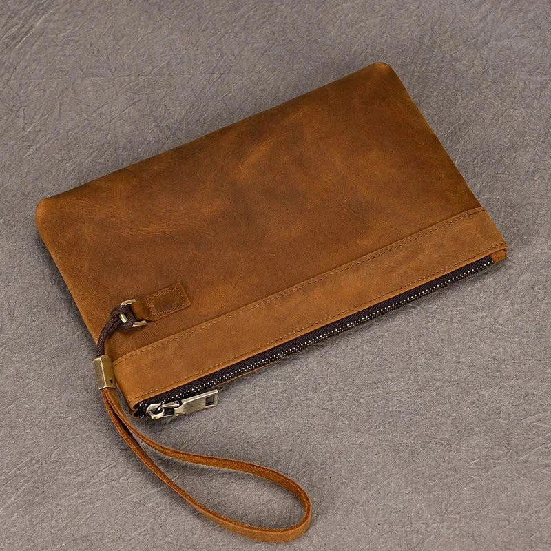 Pochette Cuir Homme