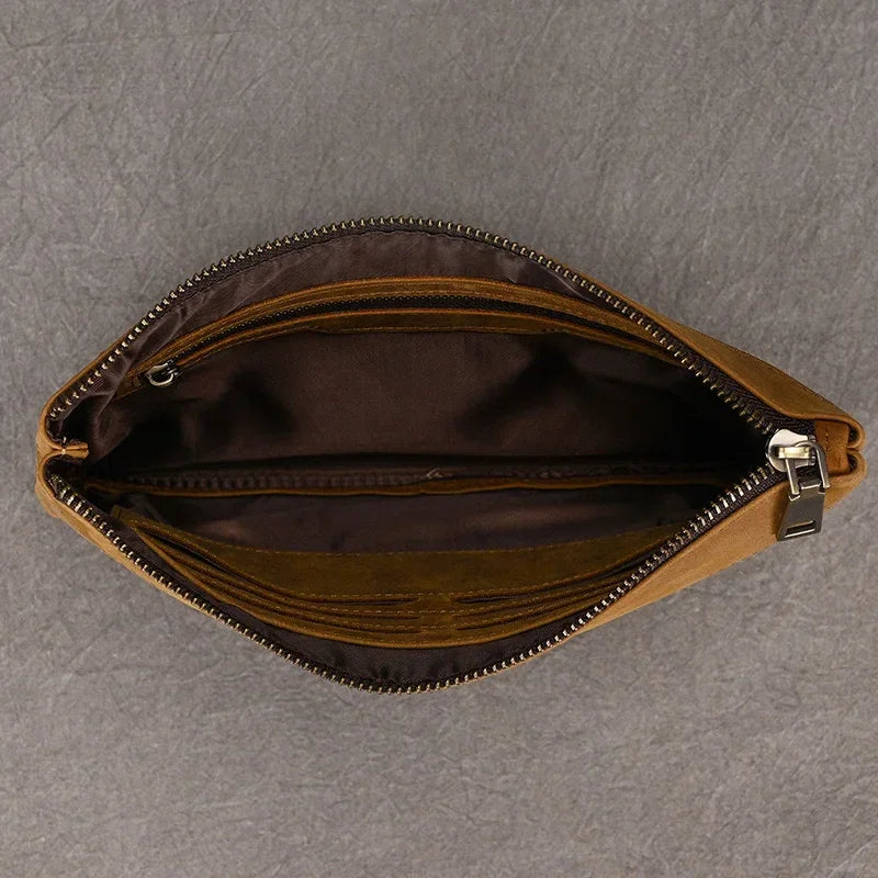 Pochette Cuir Homme