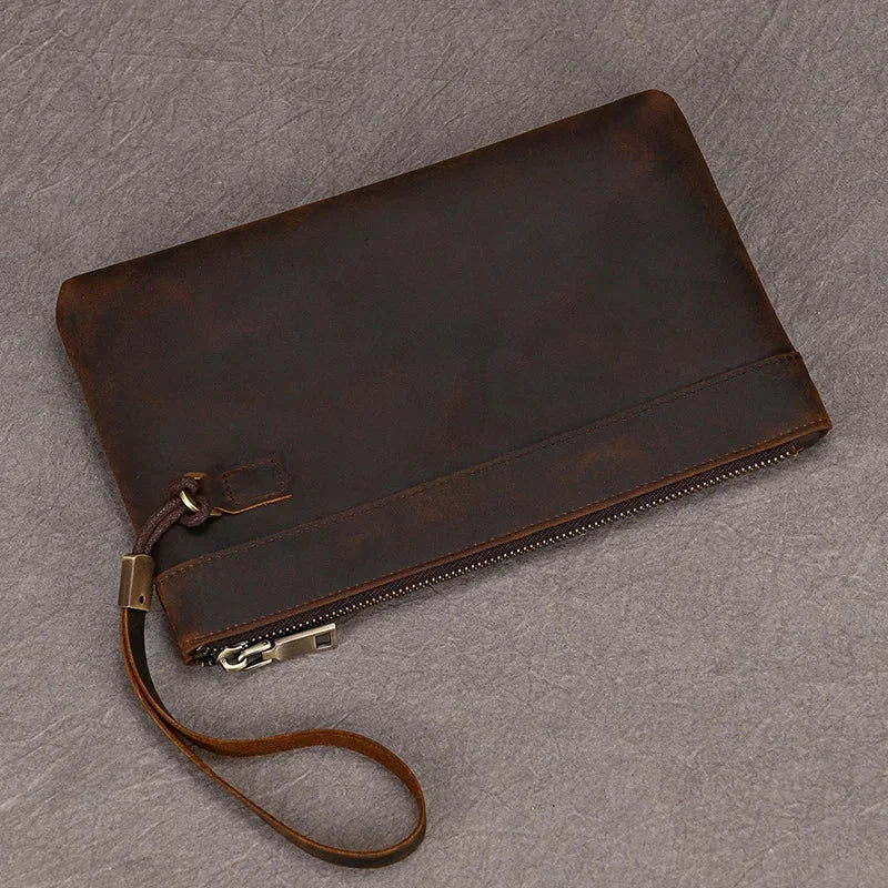 Pochette Cuir Homme
