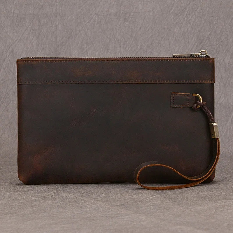 Pochette Cuir Homme