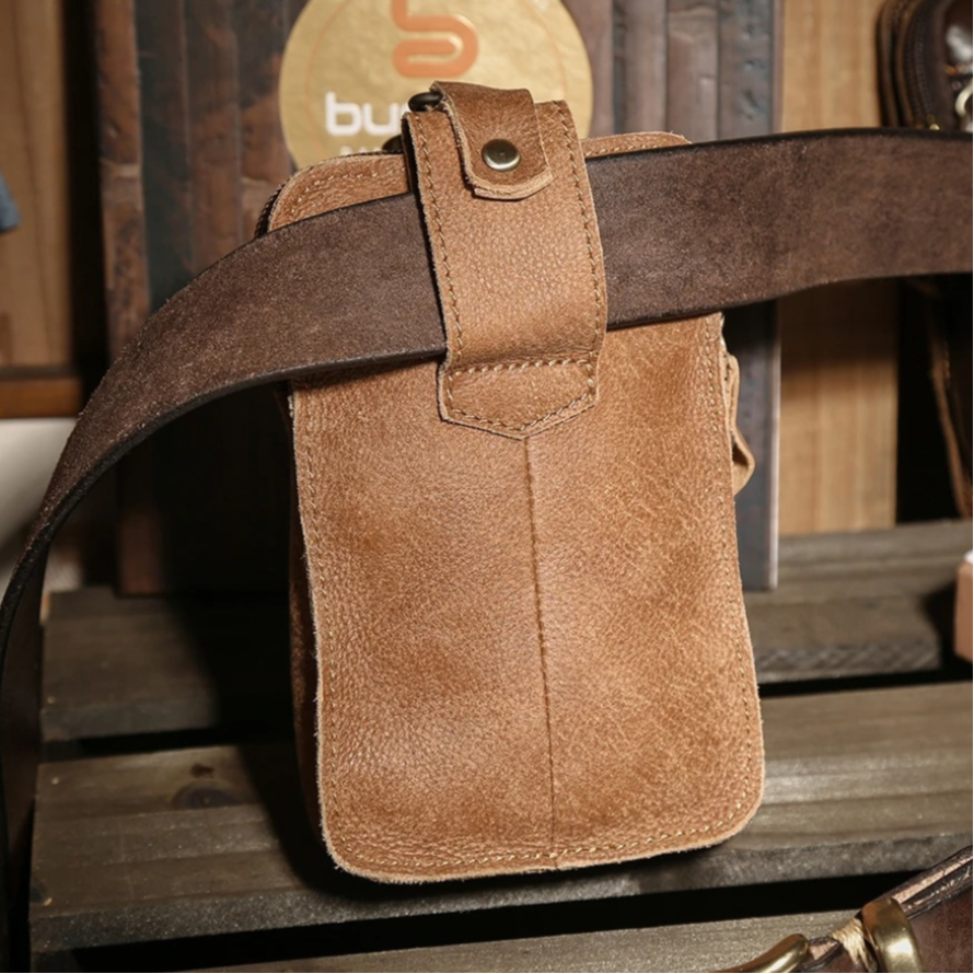 Pochette Homme Cuir Ceinture