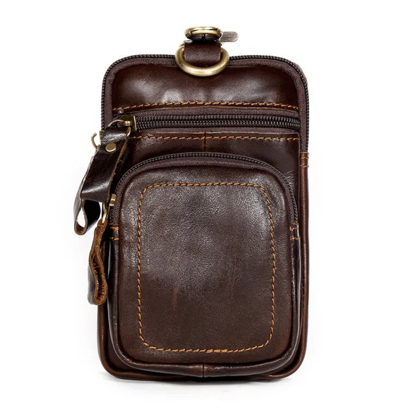 Pochette Homme Cuir Ceinture
