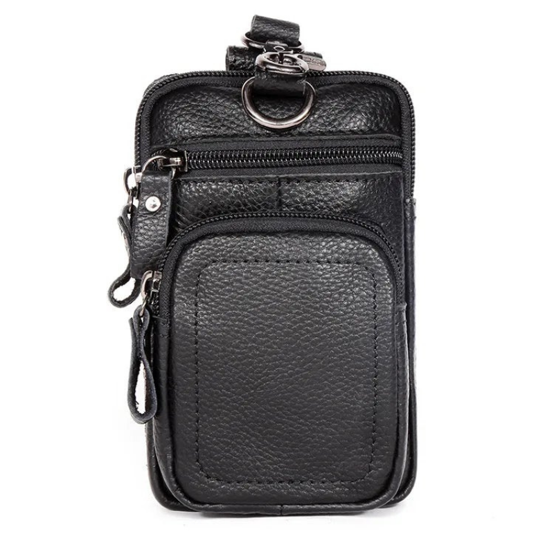Pochette Homme Cuir Ceinture