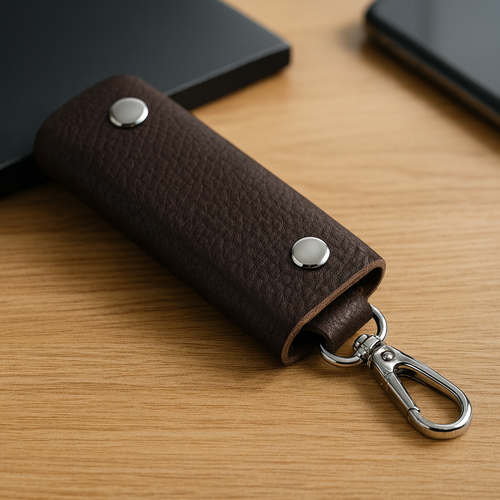 Pochette Porte-Clés Homme Cuir