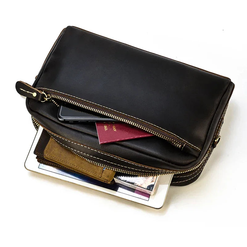 Pochette Homme Cuir