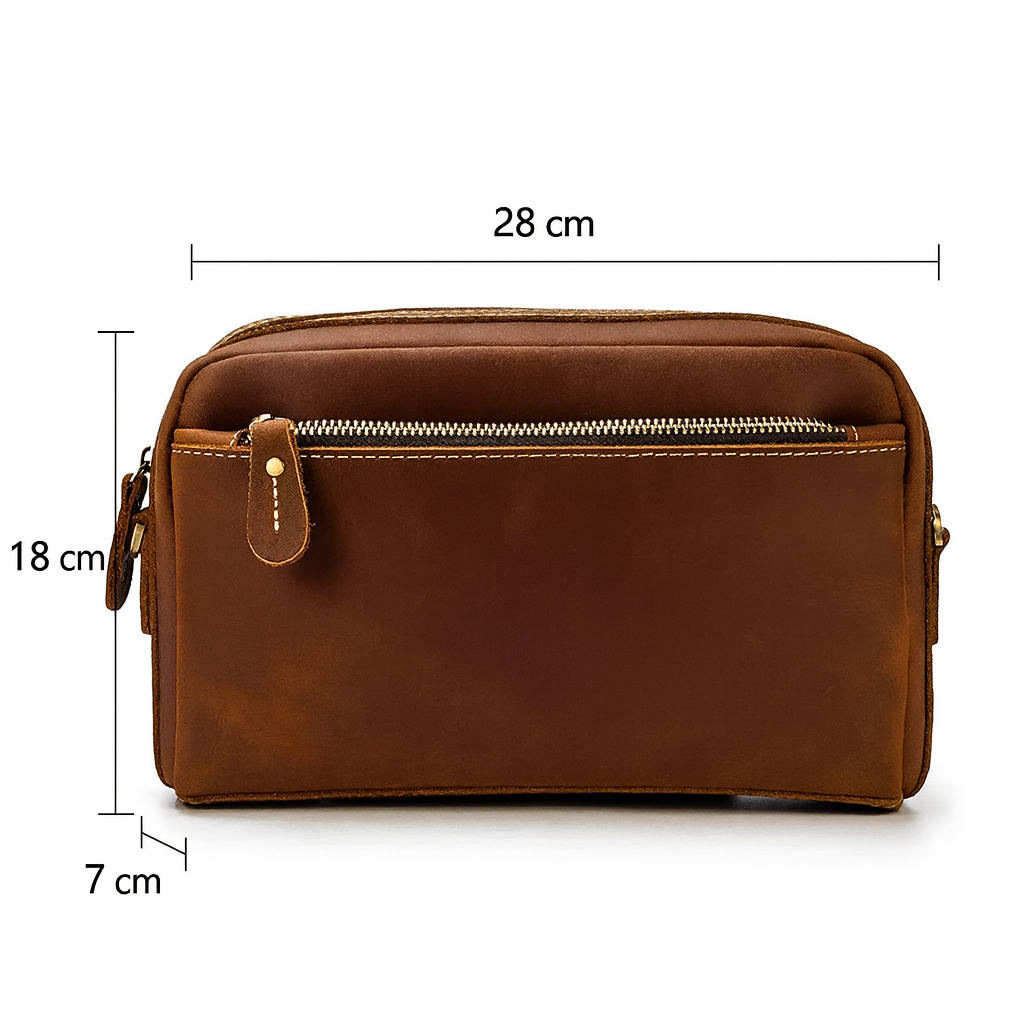 Pochette Homme Cuir