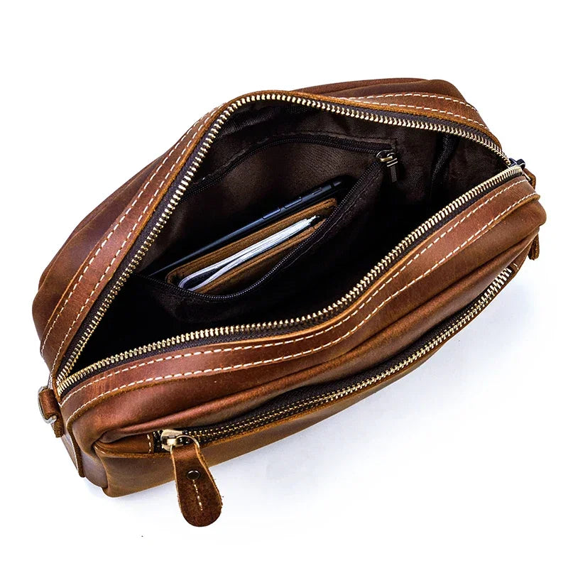 Pochette Homme Cuir
