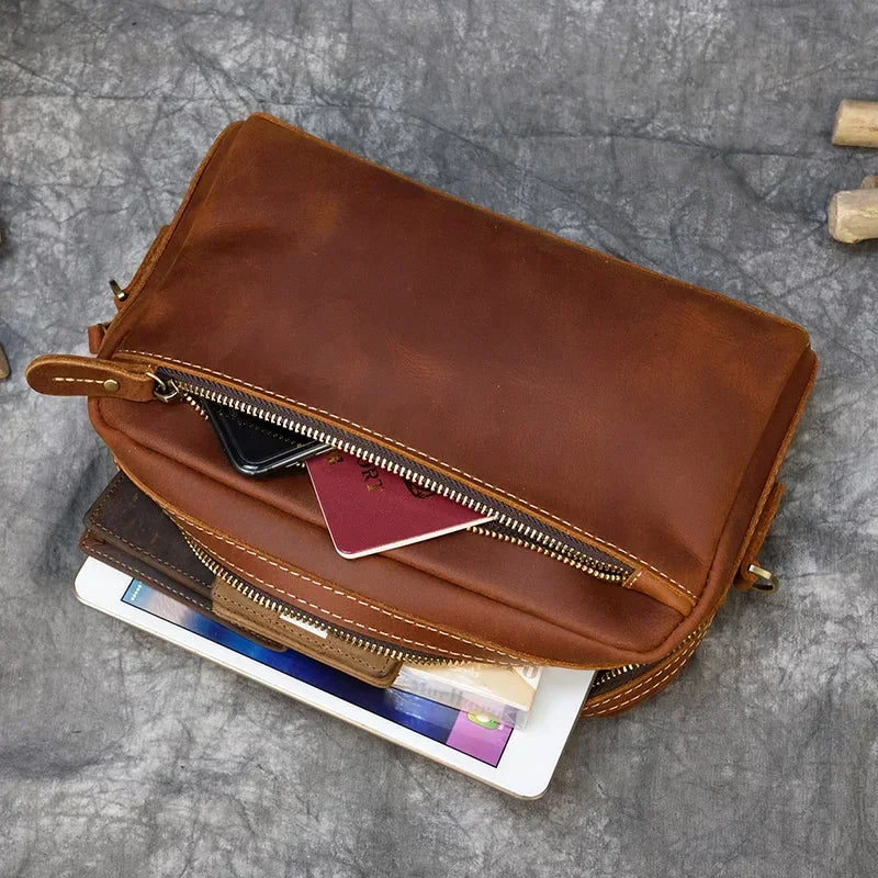 Pochette Homme Cuir