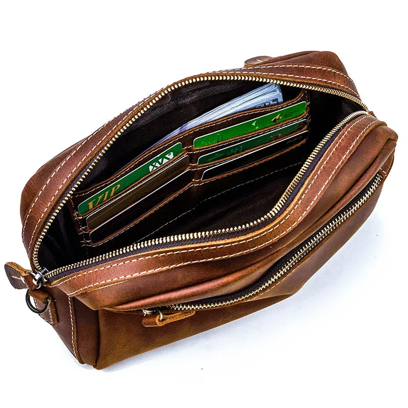 Pochette Homme Cuir