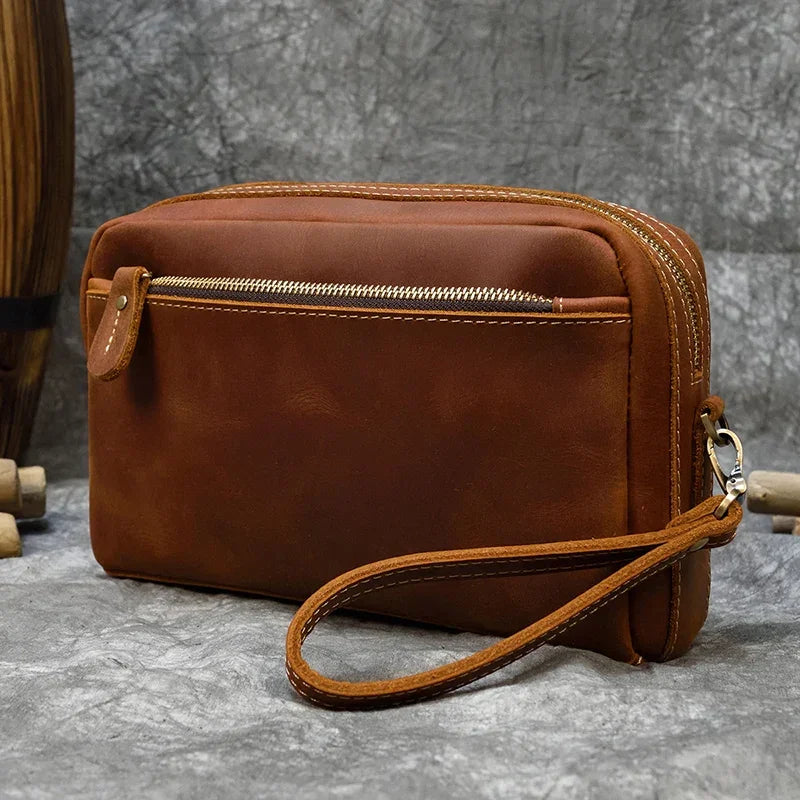 Pochette Homme Cuir