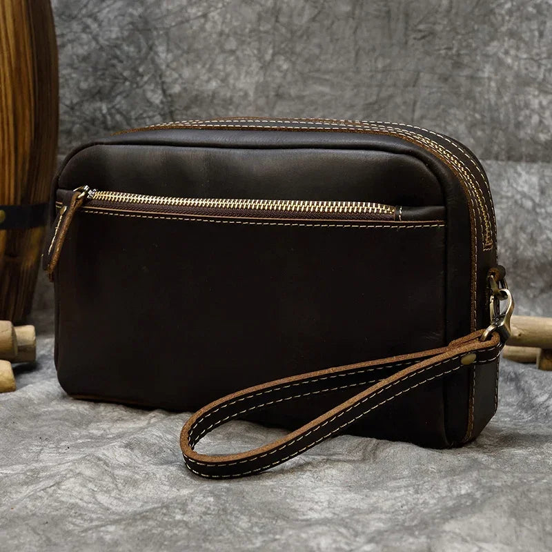 Pochette Homme Cuir