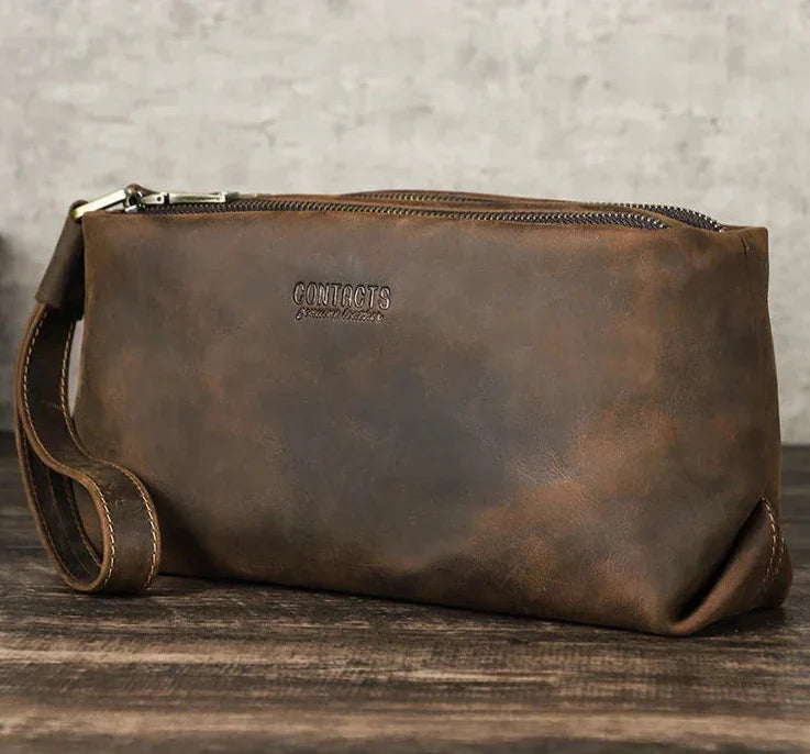 Pochette Homme Cuir