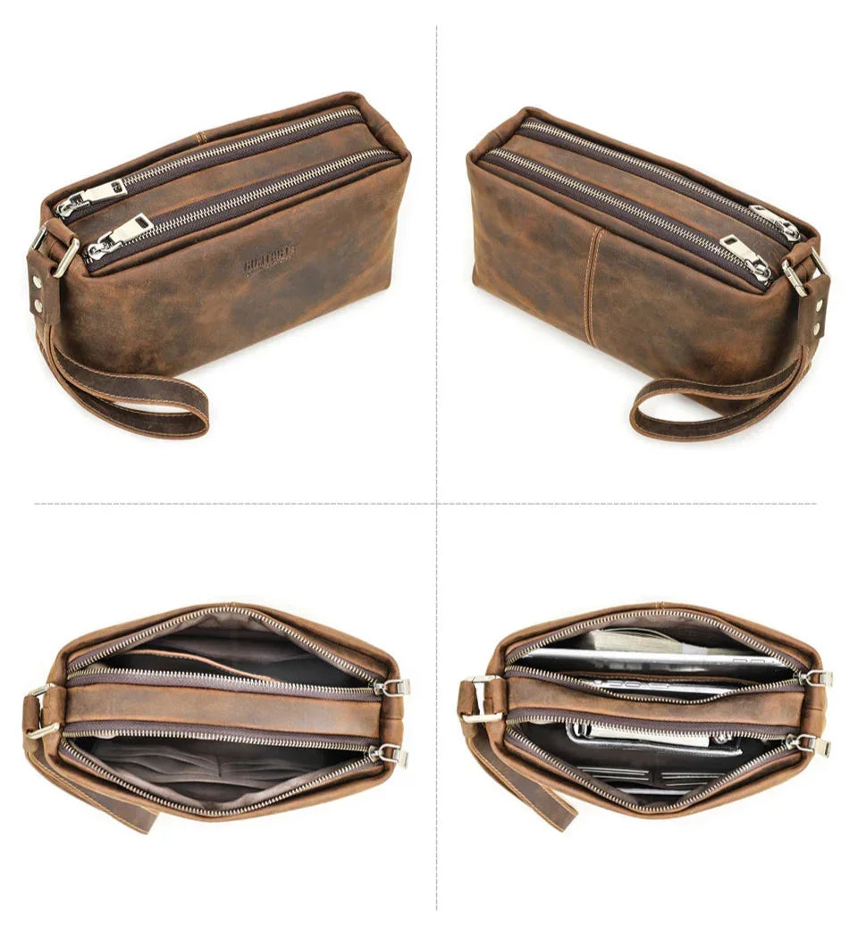 Pochette Homme Cuir