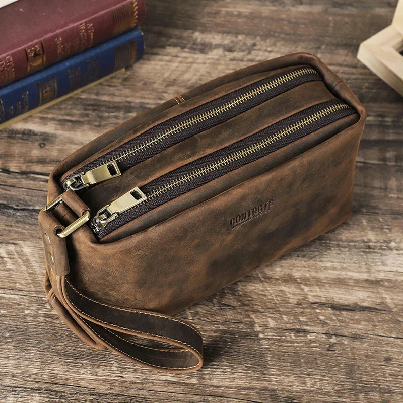 Pochette Homme Cuir