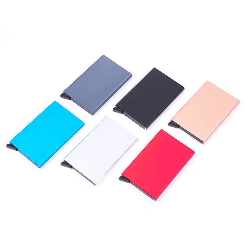 Porte Carte Aluminium Homme