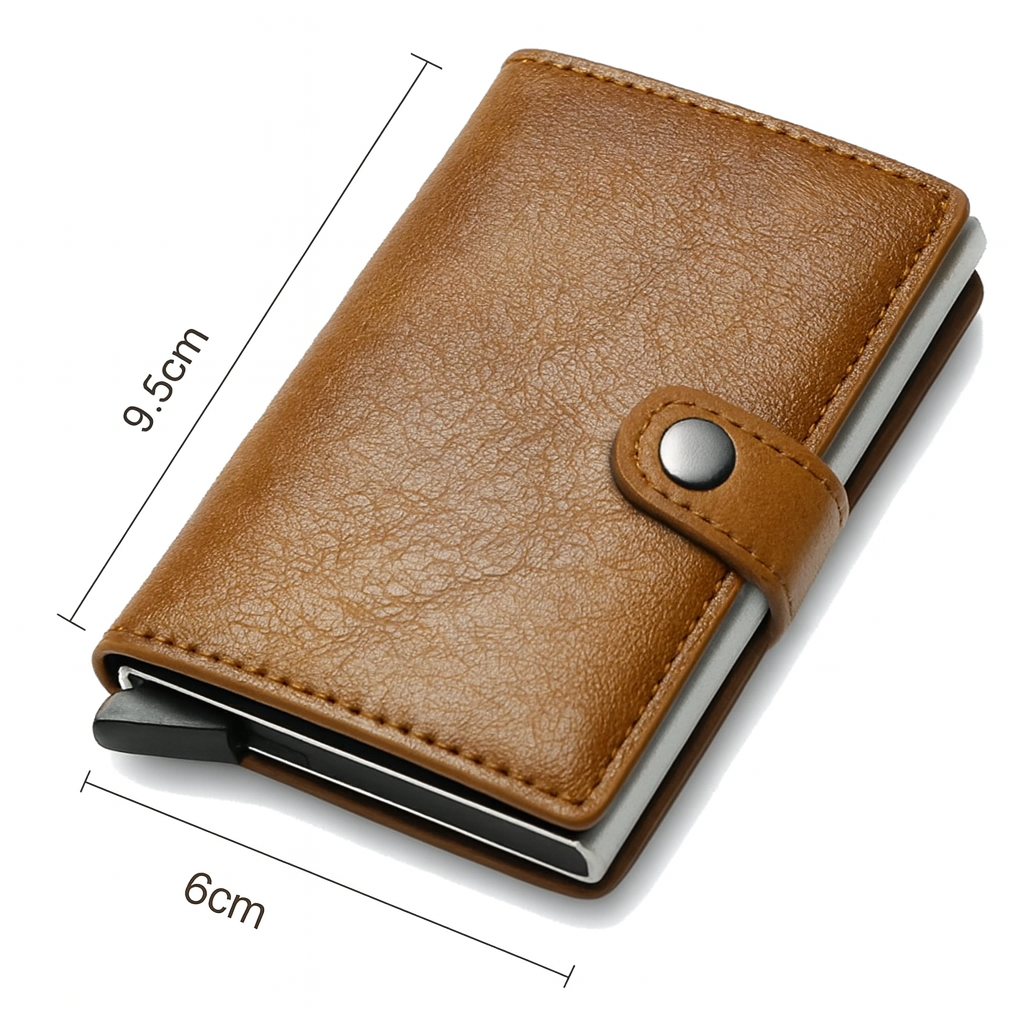 Porte-Cartes Bleu Homme